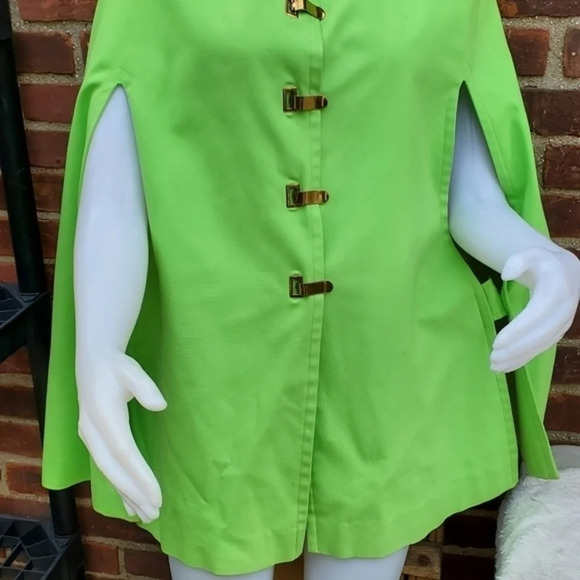 1960's Vintage Neon  cape‎ - Picture 4 of 16